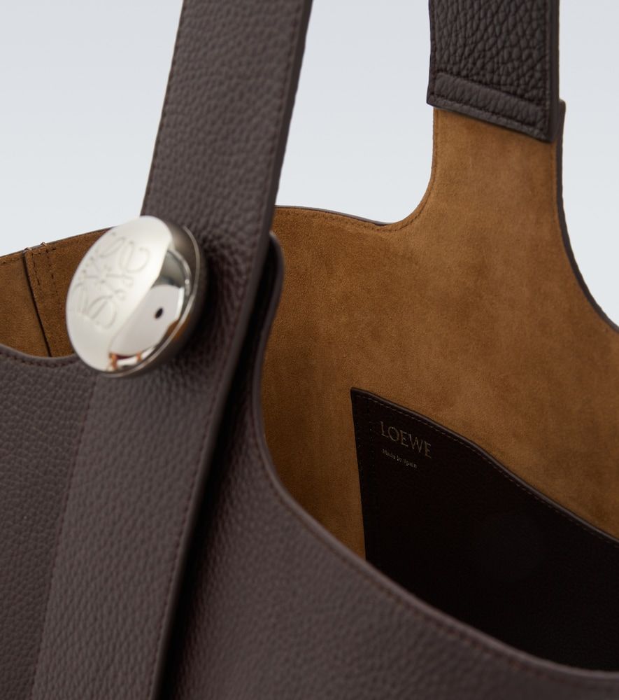 Bolso saco Pebble Large de piel - Loewe - Modalova