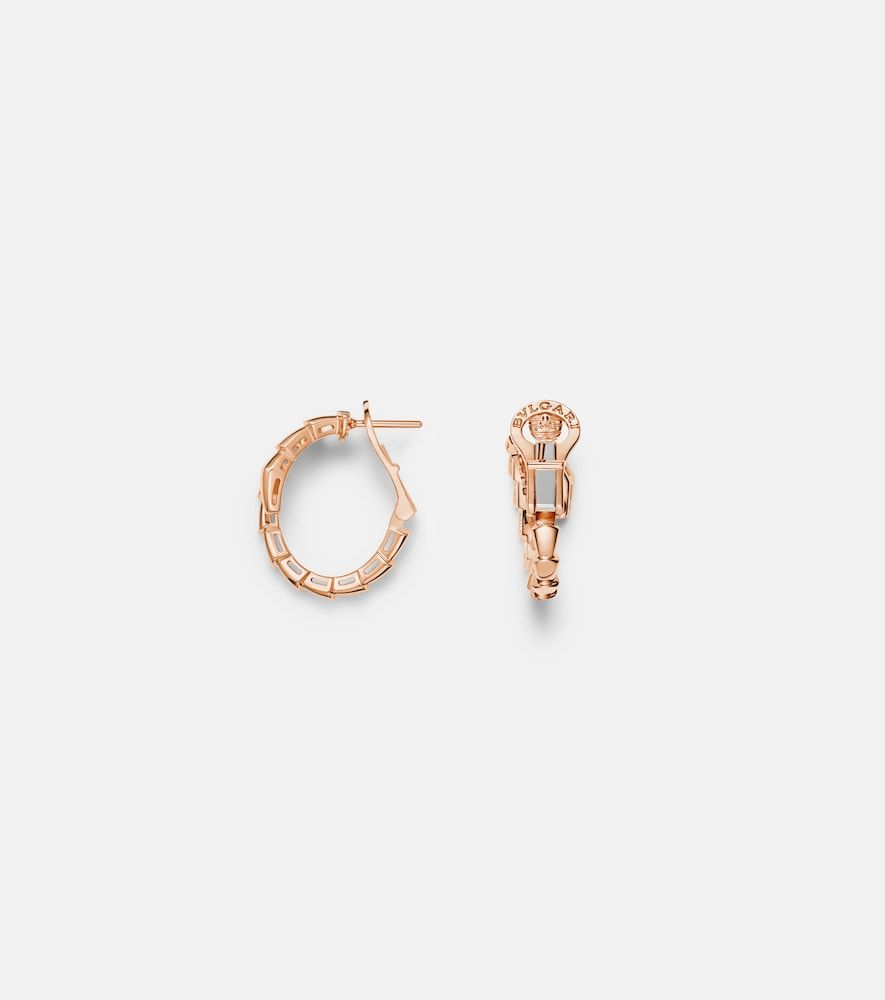 Orecchini a cerchio Serpenti Viper in oro 18kt - Bvlgari - Modalova