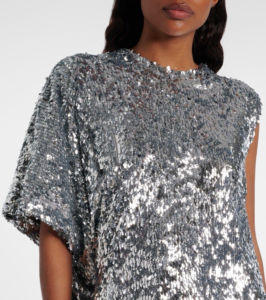 Vestido corto Zero Waste con lentejuelas - Coperni - Modalova