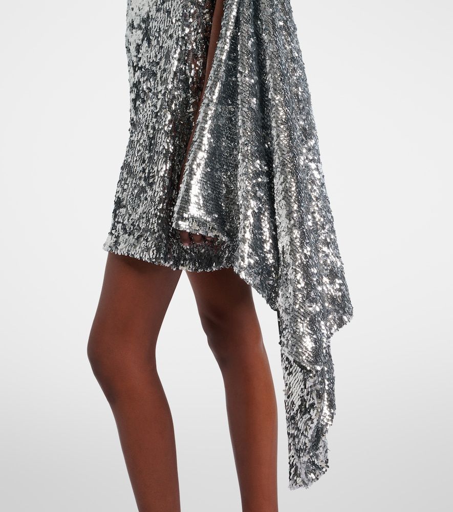 Vestido corto Zero Waste con lentejuelas - Coperni - Modalova