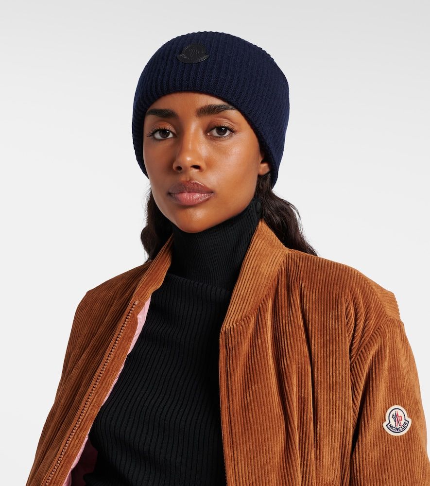 Moncler Wool and cashmere beanie - Moncler - Modalova