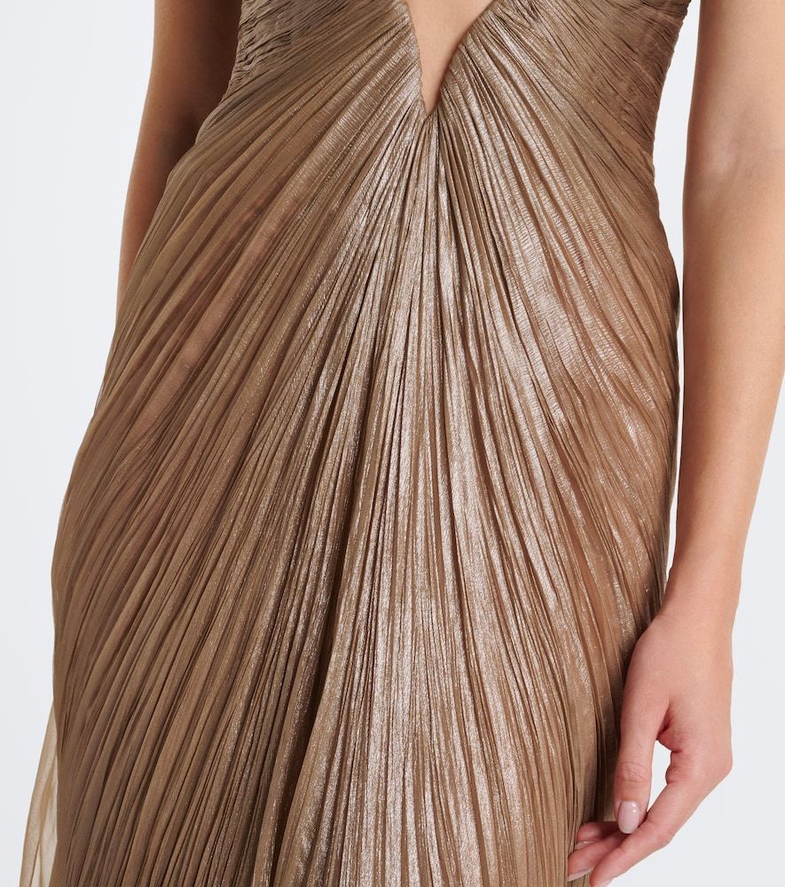 Vestido de fiesta bustier Morgan de seda - Maria Lucia Hohan - Modalova