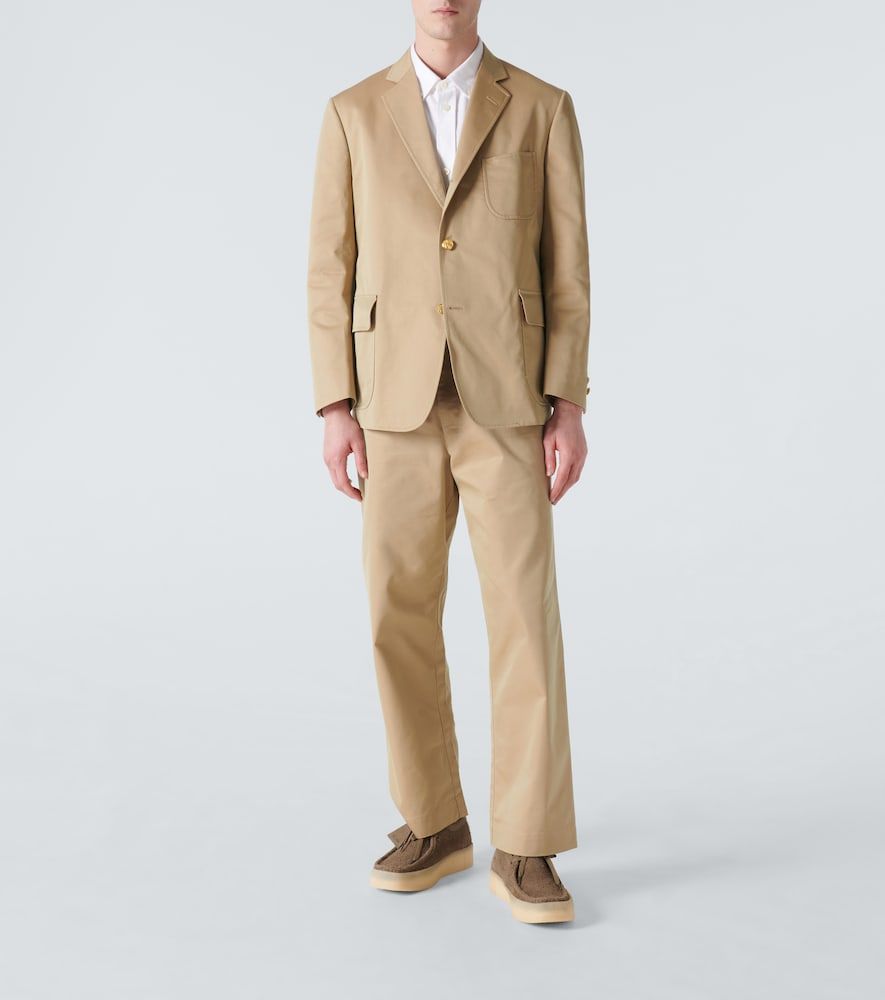X Brooks Brothers pantalones chinos de gabardina - Junya Watanabe - Modalova