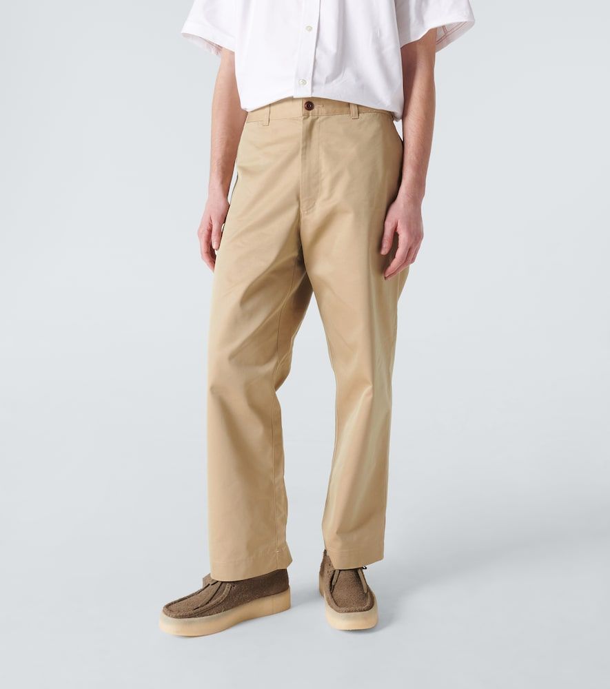 X Brooks Brothers pantalones chinos de gabardina - Junya Watanabe - Modalova