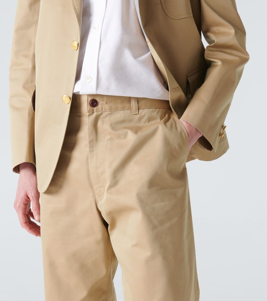 X Brooks Brothers pantalones chinos de gabardina - Junya Watanabe - Modalova