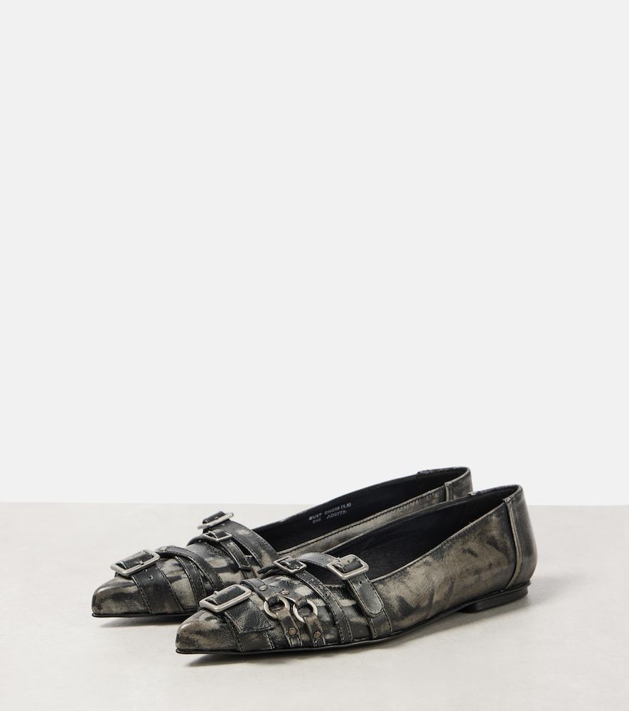 Bailarinas de piel con hebilla - Acne Studios - Modalova