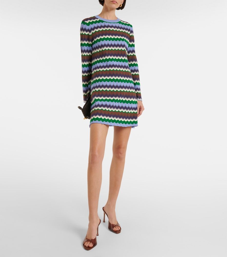 Vestido corto Mylene de algodón - Rixo - Modalova