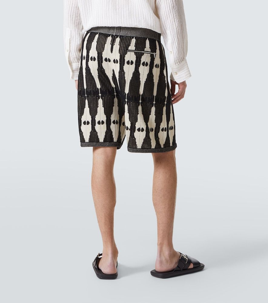 Shorts Ritual in maglia jacquard - Commas - Modalova