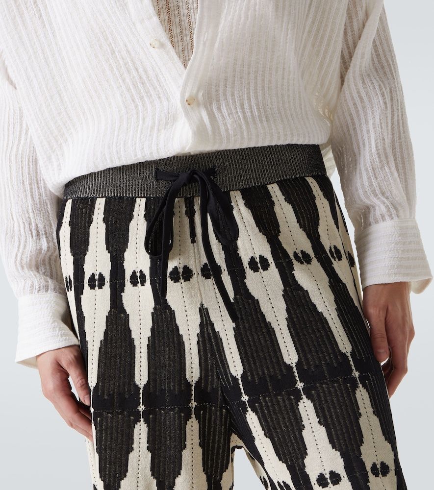Shorts Ritual in maglia jacquard - Commas - Modalova