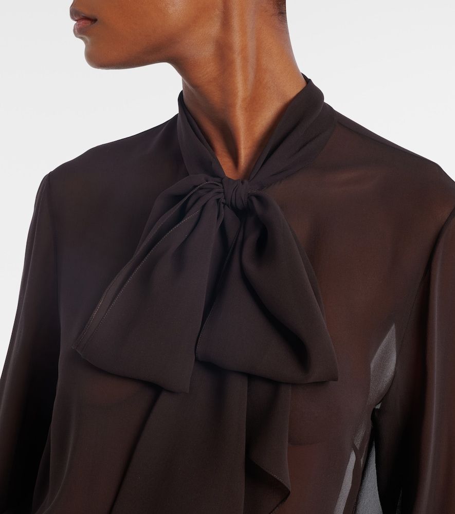Shildon tie-neck silk blouse - Gabriela Hearst - Modalova