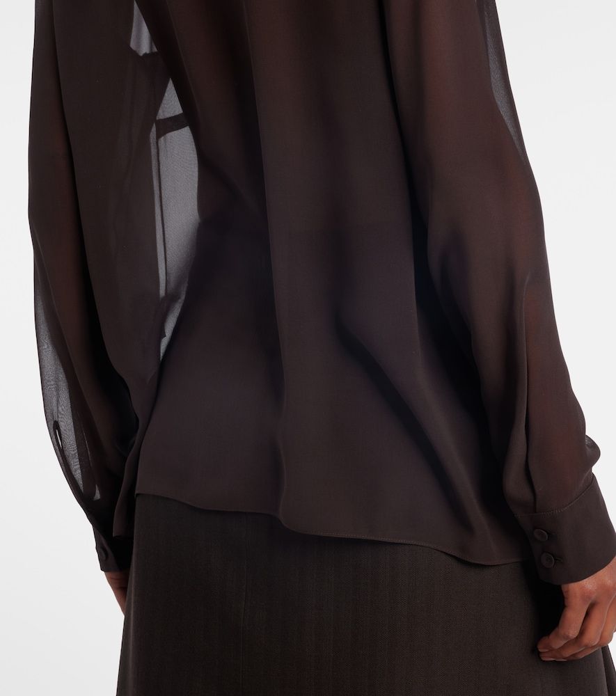 Shildon tie-neck silk blouse - Gabriela Hearst - Modalova