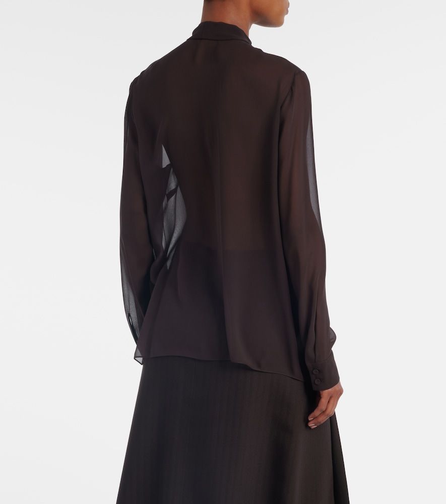 Shildon tie-neck silk blouse - Gabriela Hearst - Modalova