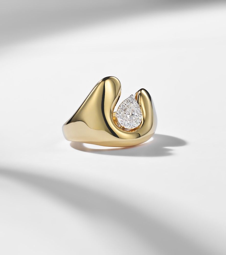 Anillo Golden Strada de oro de 18 ct con diamantes - Yeprem - Modalova