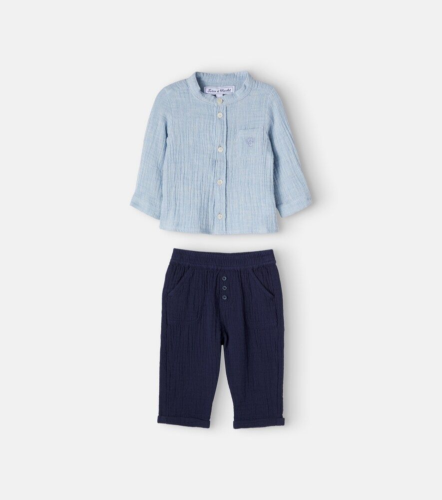 Bebé - set de camisa y pantalones de algodón - Tartine et Chocolat - Modalova