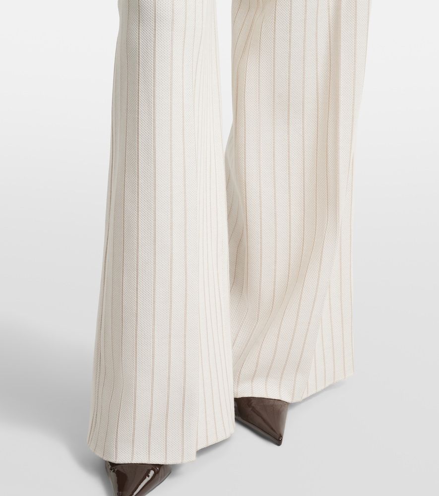 Pantalones anchos Osso de algodón a rayas - Max Mara - Modalova