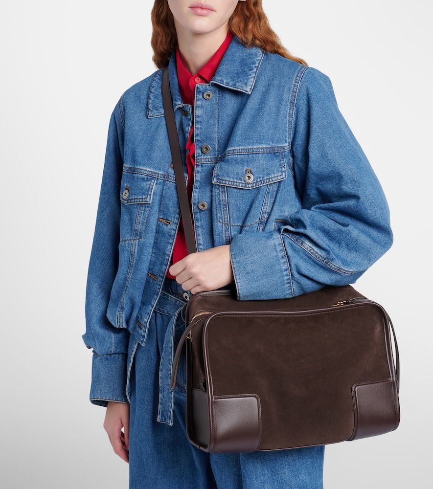 Bolso Amazona 180 Large de ante - Loewe - Modalova