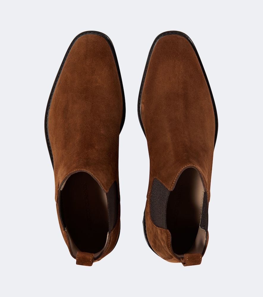 Chelsea Boots Brompton aus Veloursleder - Manolo Blahnik - Modalova