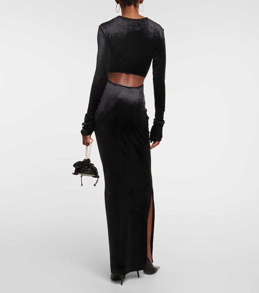 Nensi Dojaka Maxikleid aus Samt - Nensi Dojaka - Modalova