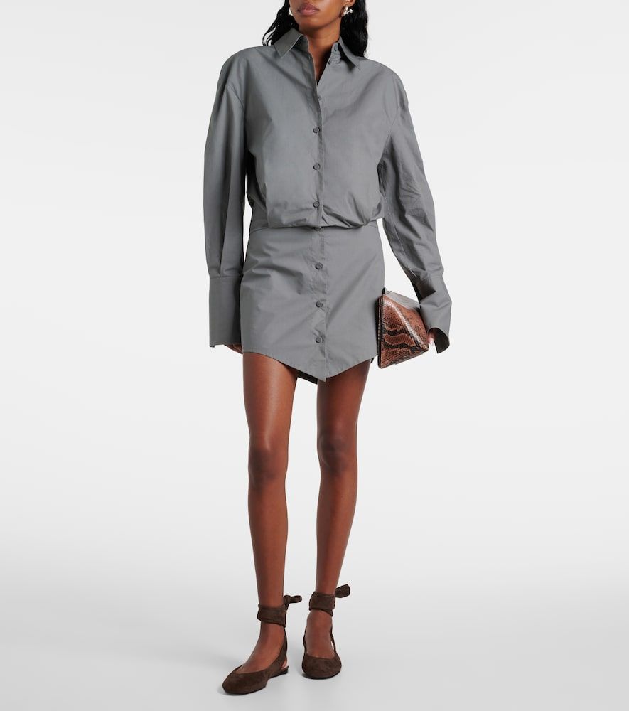Ballerinas Cloe aus Veloursleder - The Attico - Modalova
