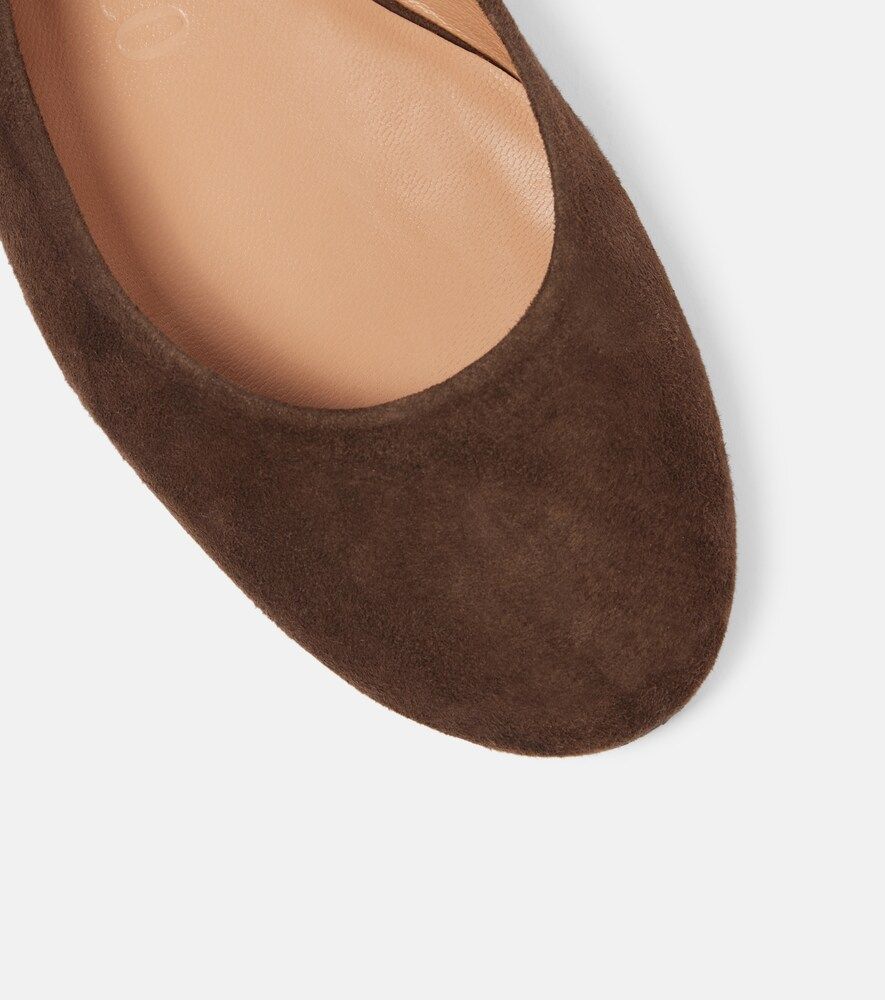 Ballerinas Cloe aus Veloursleder - The Attico - Modalova