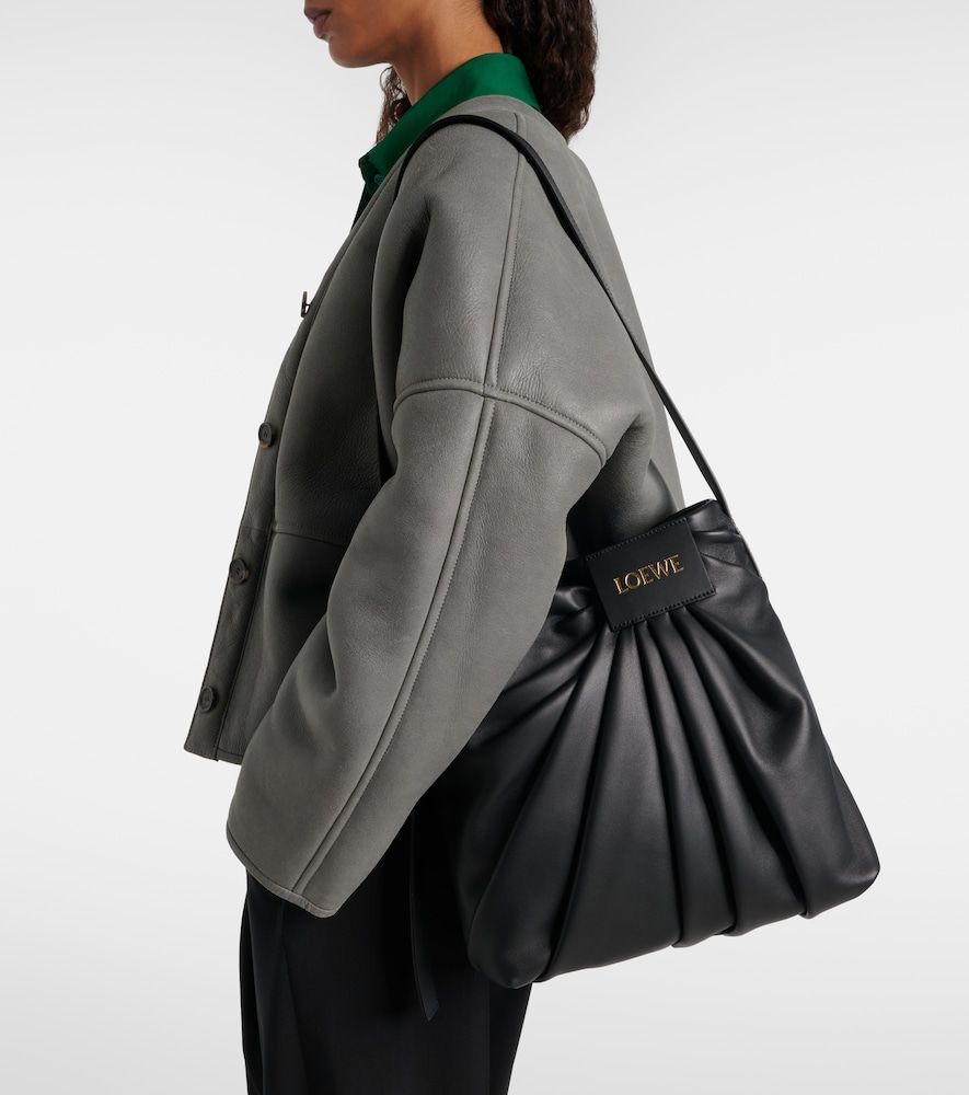 Loewe Bolso Draped de piel - Loewe - Modalova