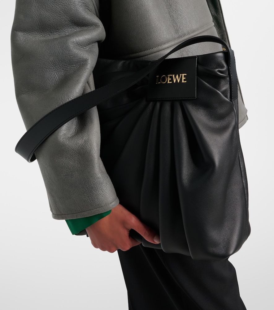 Loewe Bolso Draped de piel - Loewe - Modalova
