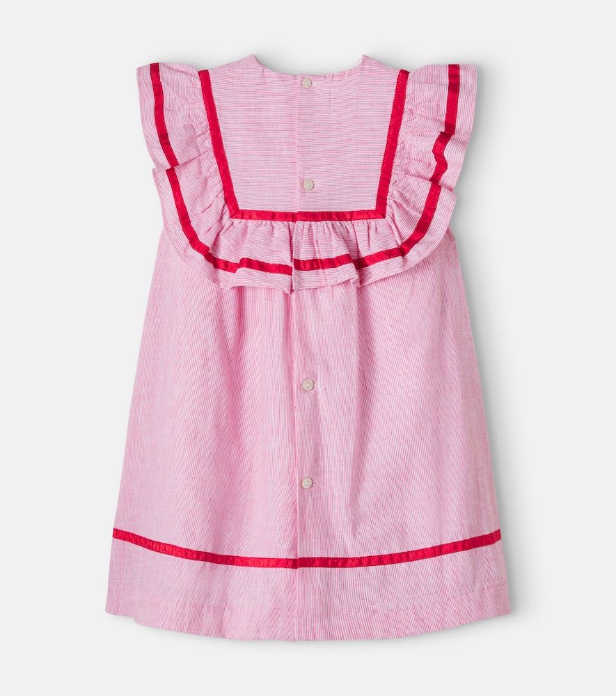 Vestido Lawrence de algodón con volantes a rayas - Pepa London - Modalova