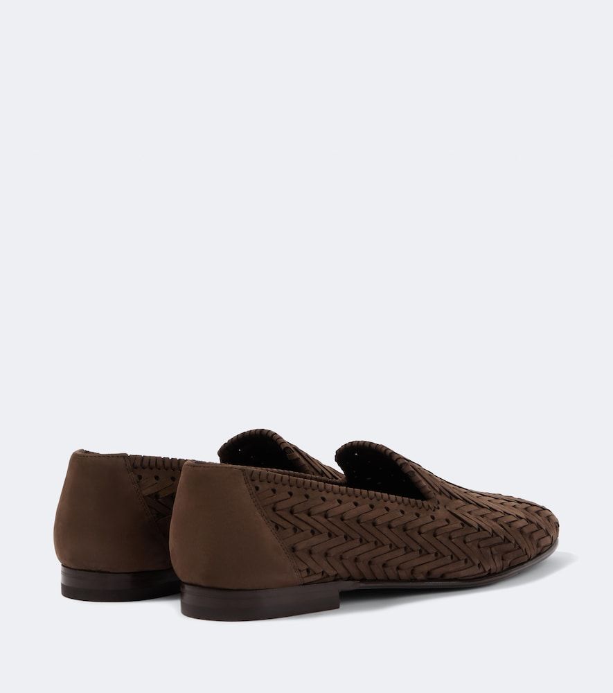 Loafers Mario aus Veloursleder - Manolo Blahnik - Modalova
