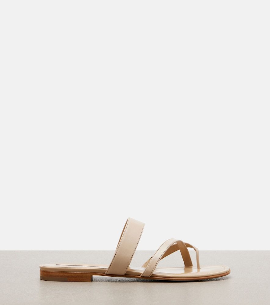 Sandalen Susa aus Leder - Manolo Blahnik - Modalova