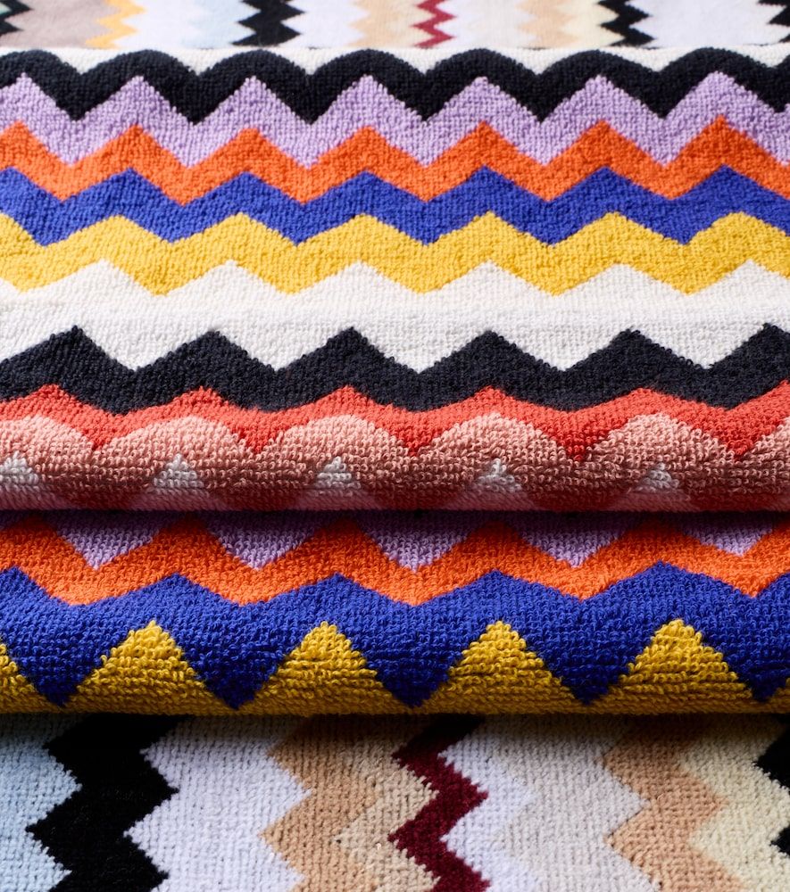 Toalla Best Zigzag de rizo de algodón en zigzag - Missoni - Modalova