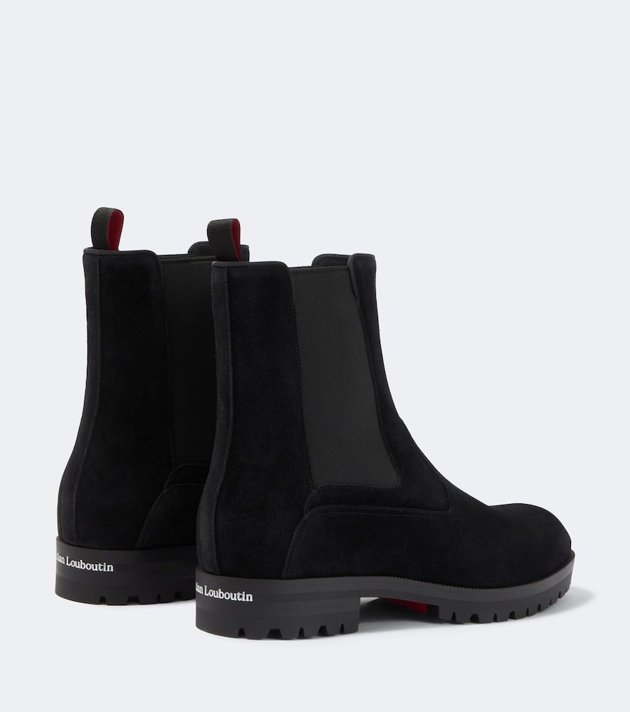Chelsea Boots Cavernos aus Veloursleder - Christian Louboutin - Modalova