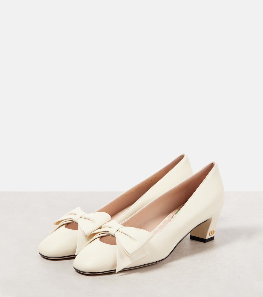 Bridal Pumps Bowow 45 aus Leder - Valentino Garavani - Modalova