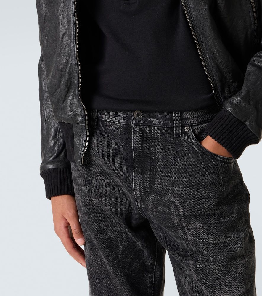 Jeans regular a vita media - Dolce&Gabbana - Modalova