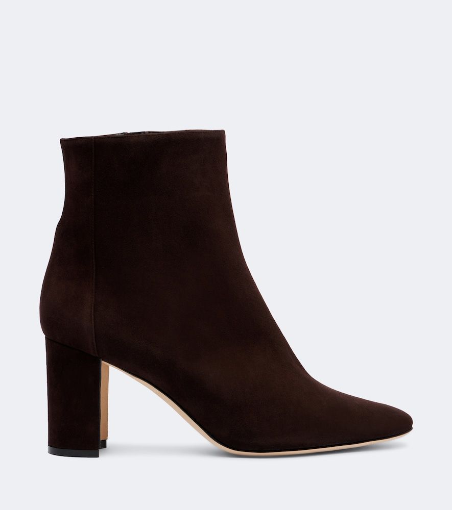 Ankle Boots Rosie 70 aus Veloursleder - Manolo Blahnik - Modalova
