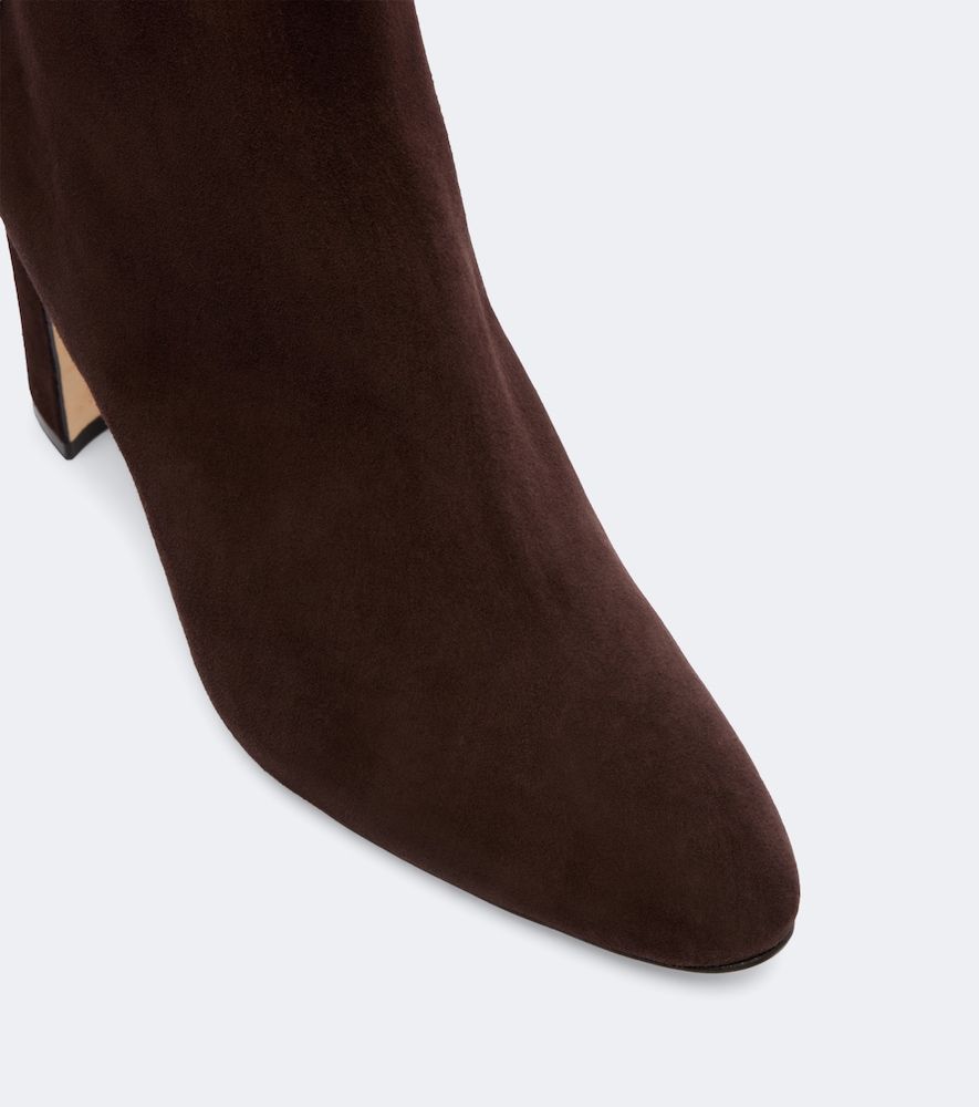 Ankle Boots Rosie 70 aus Veloursleder - Manolo Blahnik - Modalova