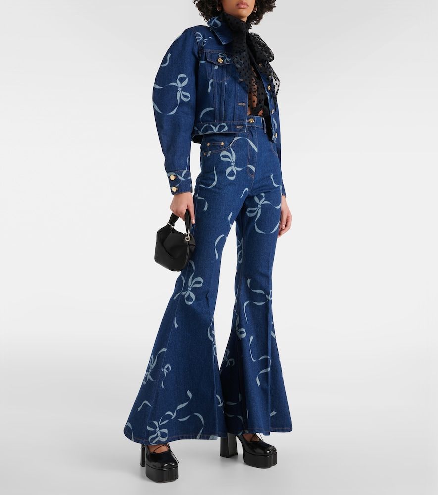 Nina Ricci Jeans flared estampados - Nina Ricci - Modalova