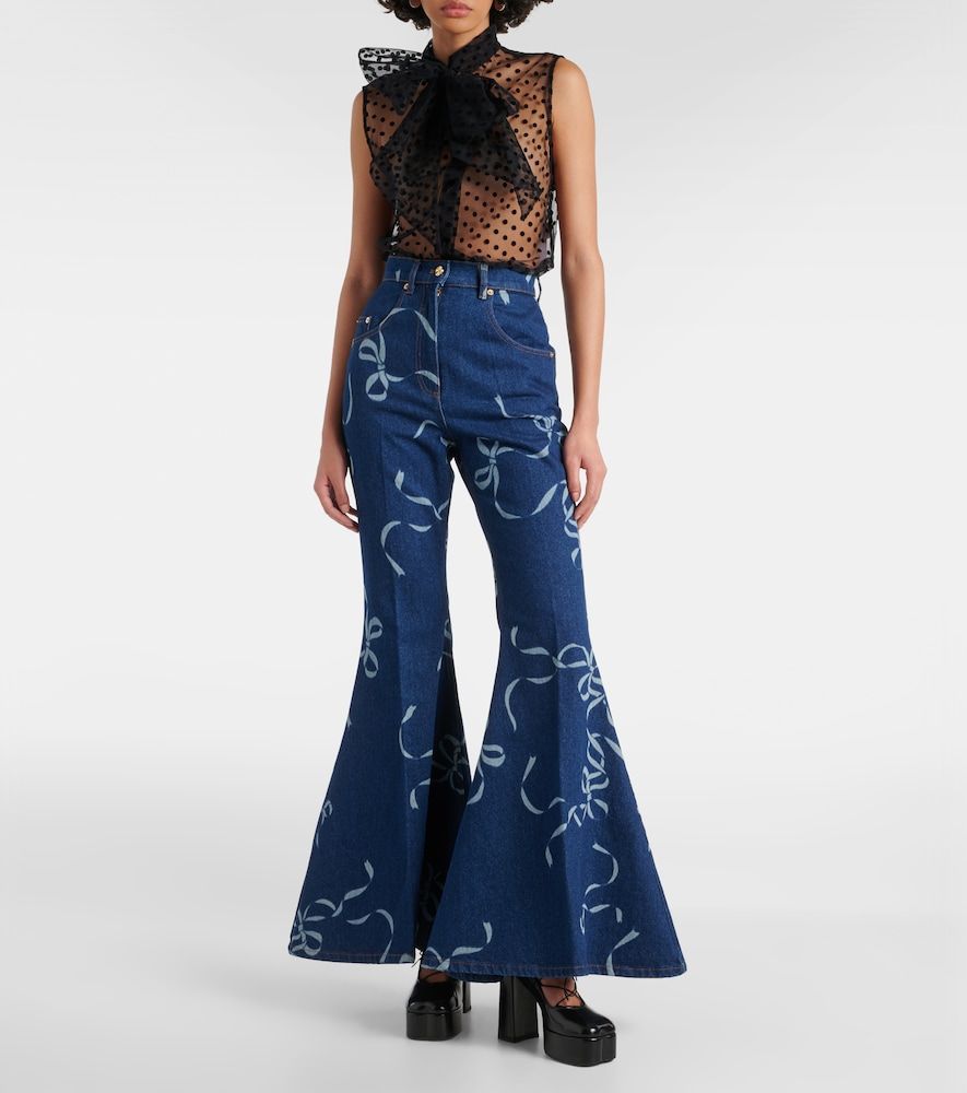 Nina Ricci Jeans flared estampados - Nina Ricci - Modalova