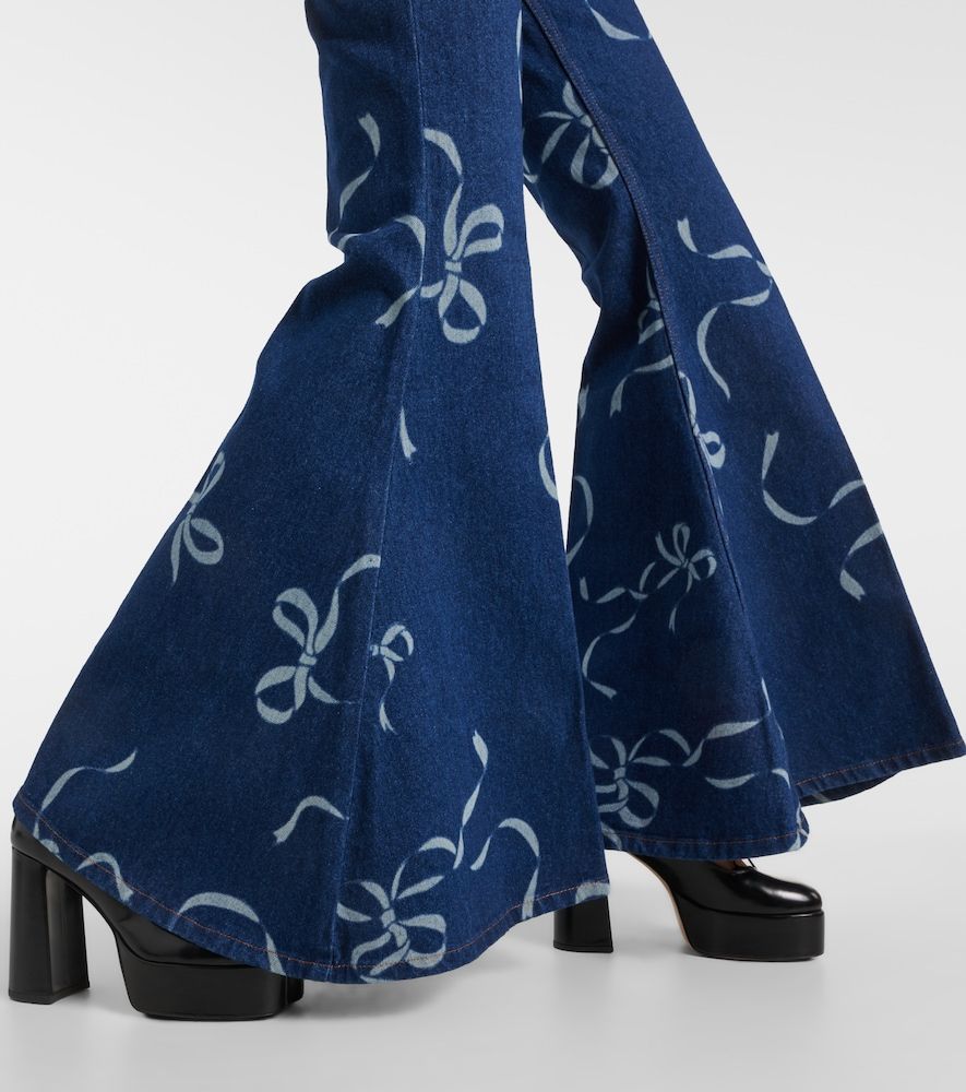 Nina Ricci Jeans flared estampados - Nina Ricci - Modalova