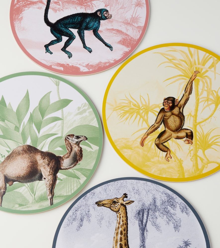 Set La Menagerie Ottomane aus vier Tischsets - Les-Ottomans - Modalova