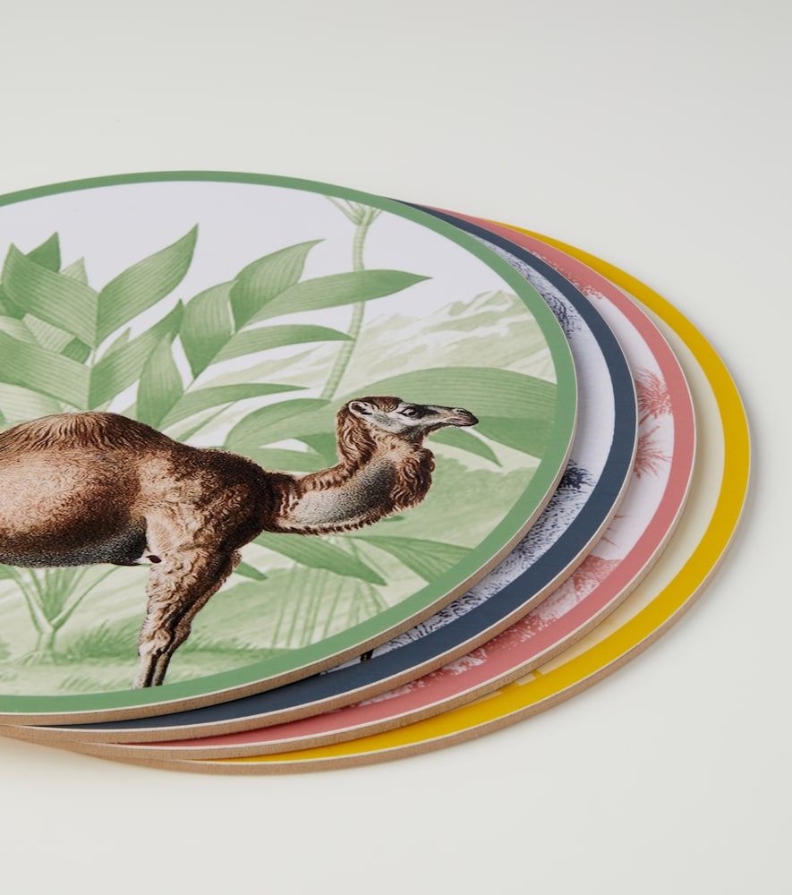 Set La Menagerie Ottomane aus vier Tischsets - Les-Ottomans - Modalova