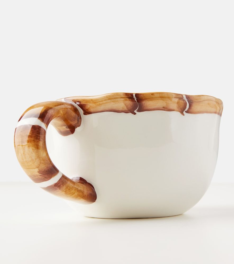 Set de 2 tazas de capuchino Bamboo - Les-Ottomans - Modalova