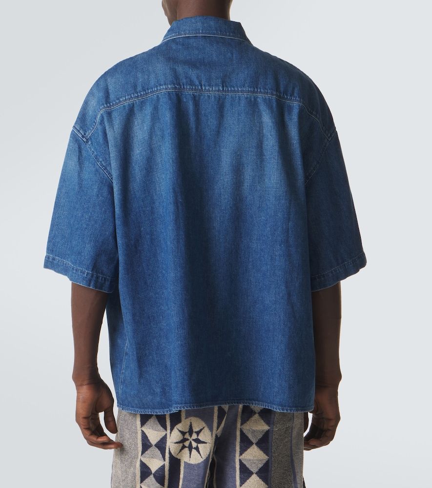 X Paula's Ibiza - Camicia bowling di jeans - Loewe - Modalova