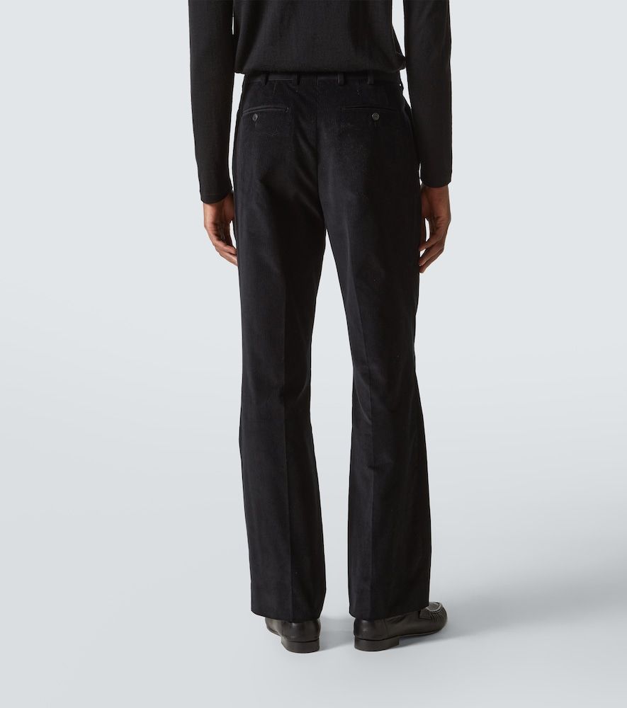 Pantalones rectos Amo de pana de algodón - Saman Amel - Modalova