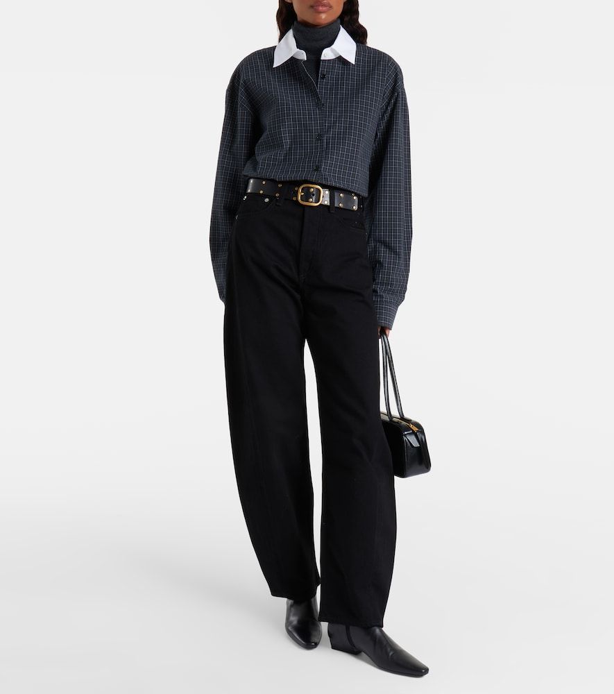 Mid-Rise Barrel Jeans Luna Pieced - Agolde - Modalova