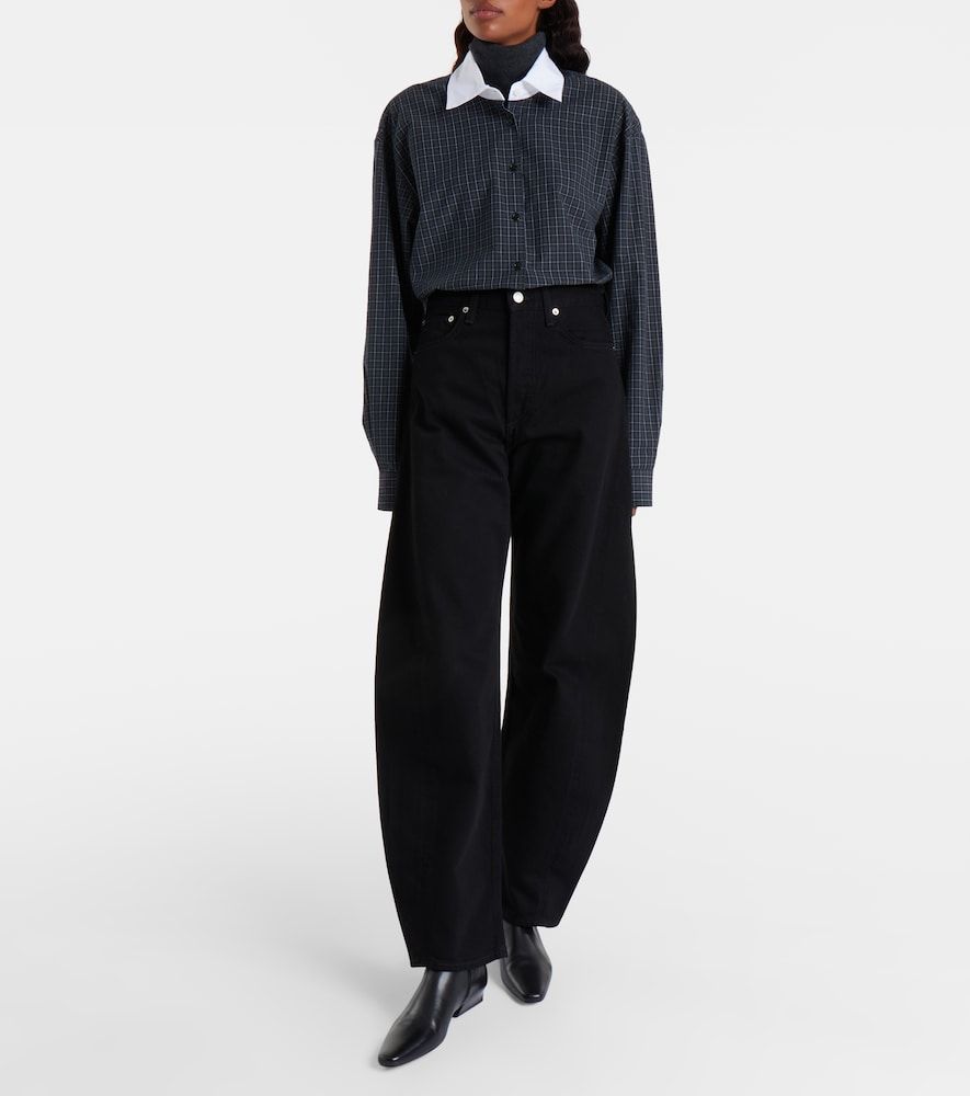 Mid-Rise Barrel Jeans Luna Pieced - Agolde - Modalova