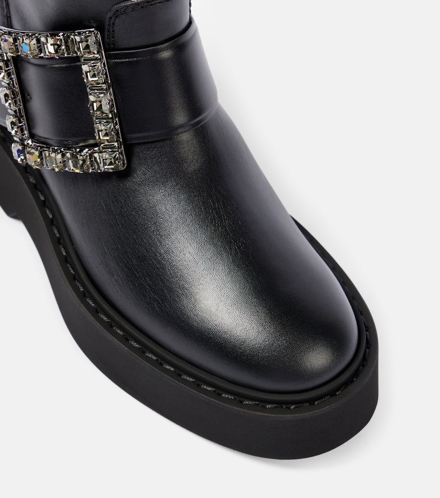 Schnürstiefel Viv' Rangers aus Leder - Roger Vivier - Modalova