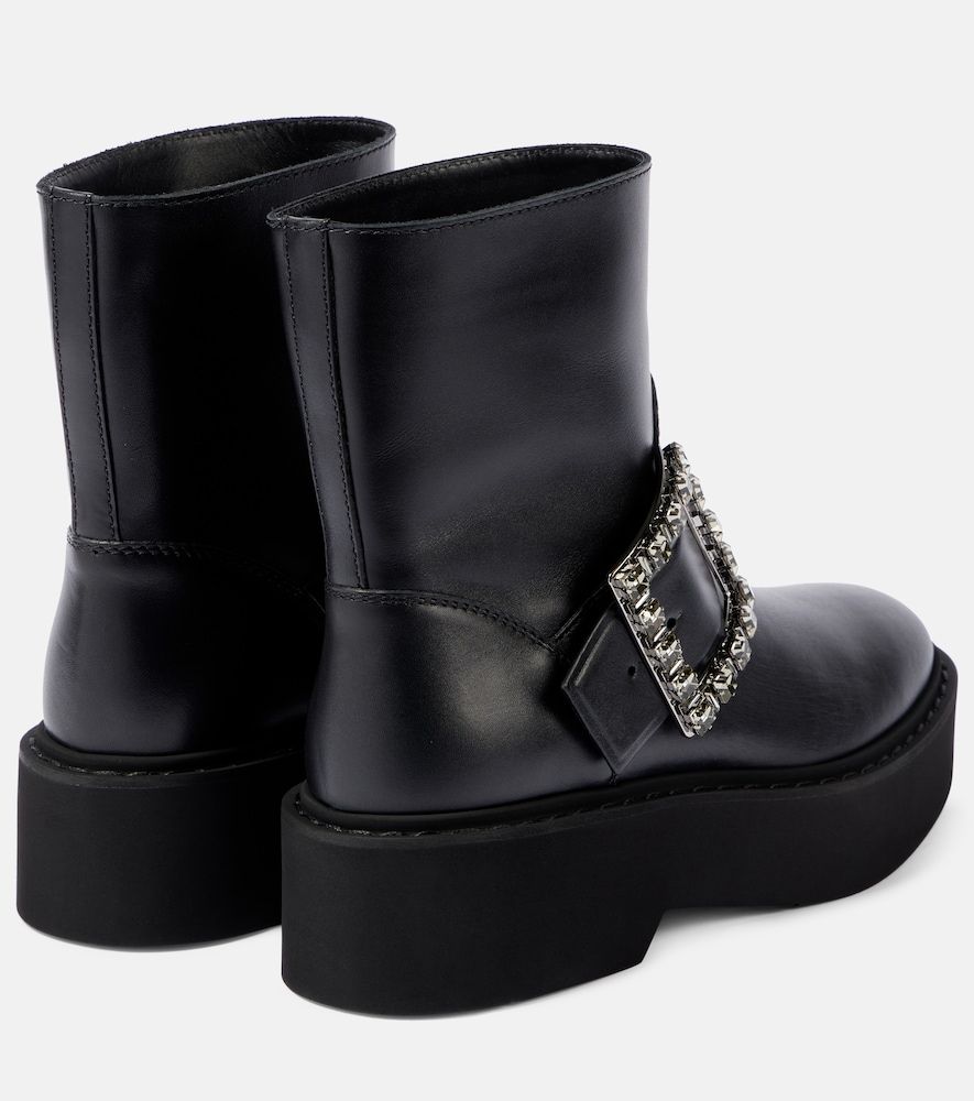 Schnürstiefel Viv' Rangers aus Leder - Roger Vivier - Modalova