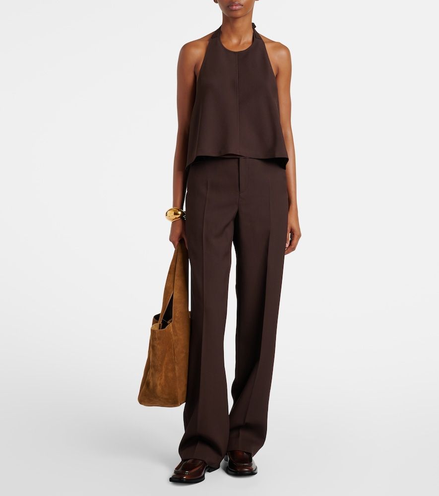 Top de lana con cuello halter - Wardrobe.NYC - Modalova