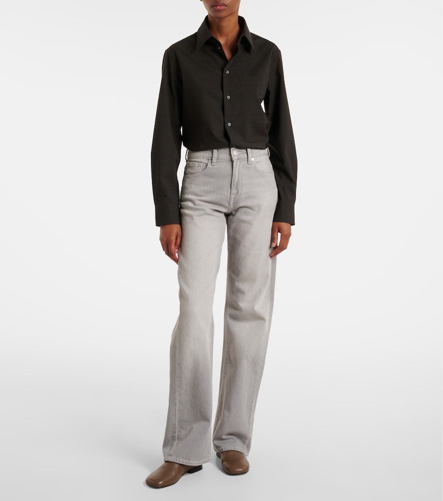 Mid-Rise Straight Jeans Tess - 7 For All Mankind - Modalova