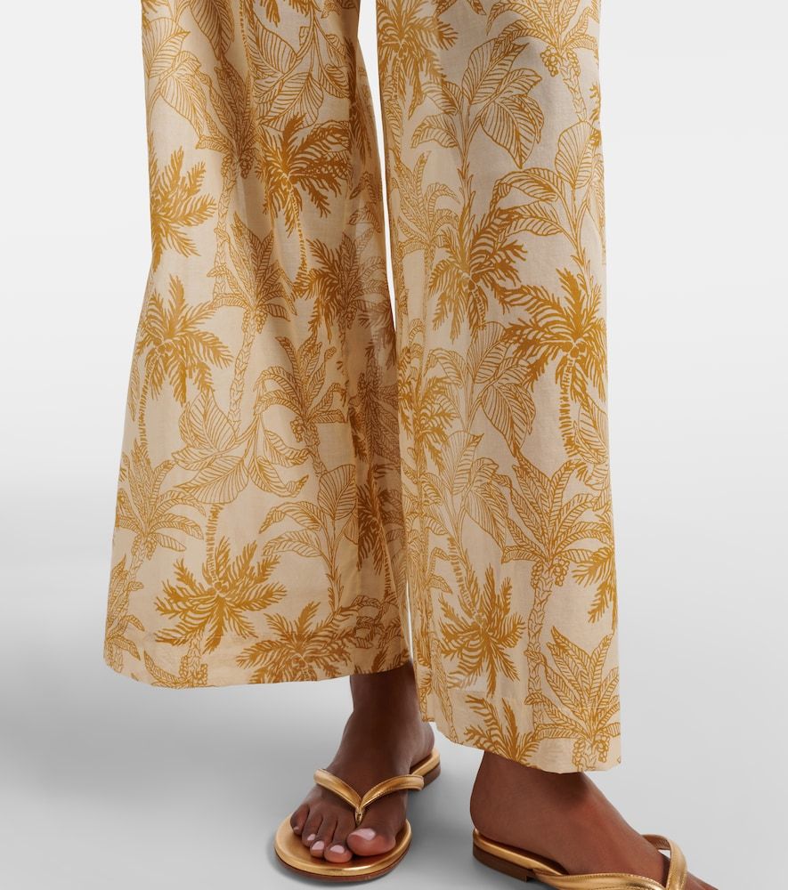 Pantalones anchos Itinerant de algodón estampados - Eres - Modalova